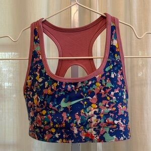 Nike Kids Multicolor Sports Bra